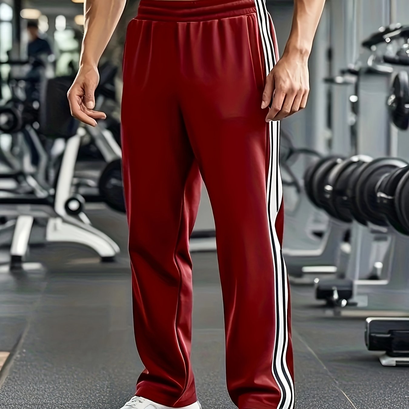 Lencensa - Pantalon Homme Décontracté Cordon Quatre Saisons
