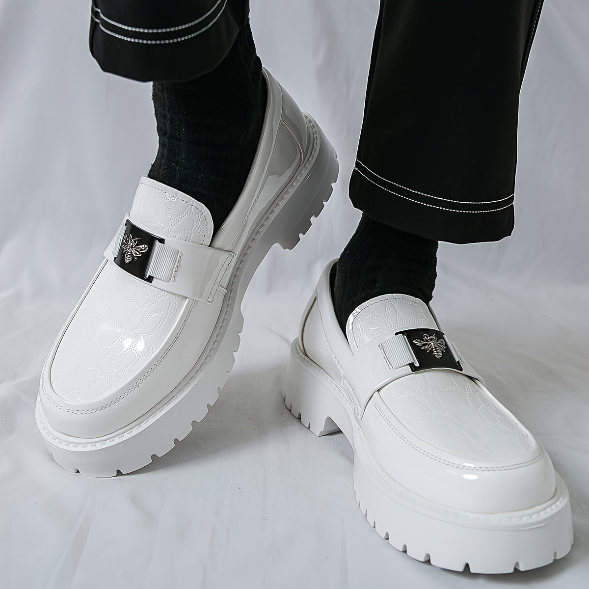 Mocassins Lencensa - Chaussures Formelles Noires Homme Business