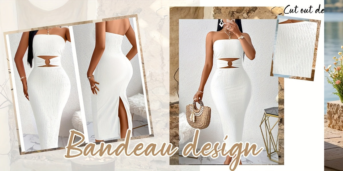 Lencensa - Robe de Soirée Élégante Bustier Sirène