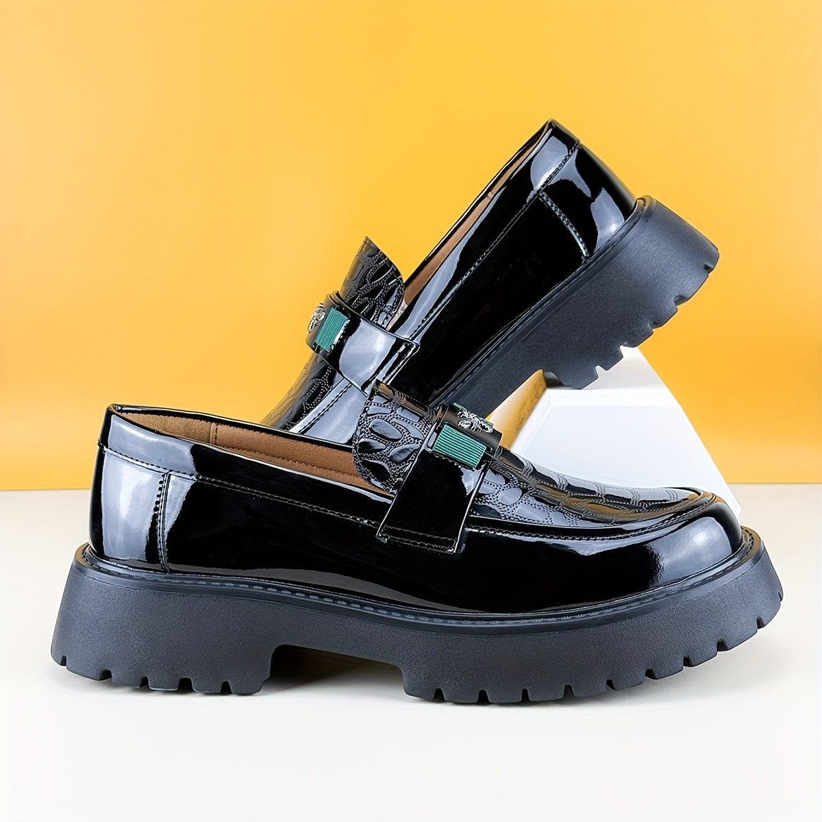 Mocassins Lencensa - Chaussures Formelles Noires Homme Business