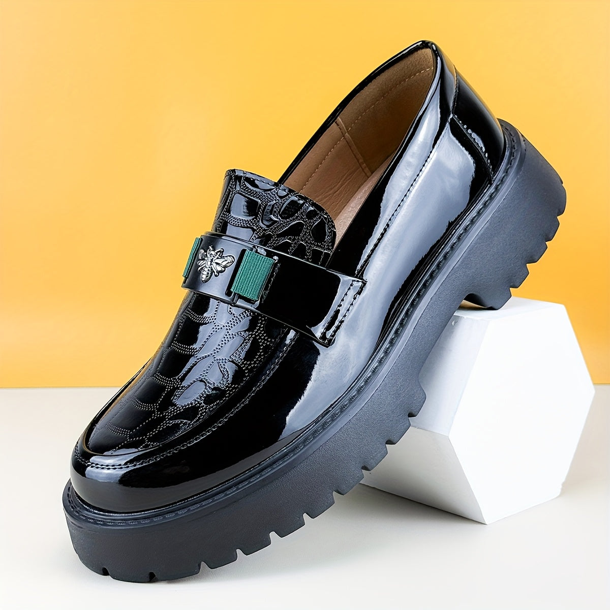 Mocassins Lencensa - Chaussures Formelles Noires Homme Business