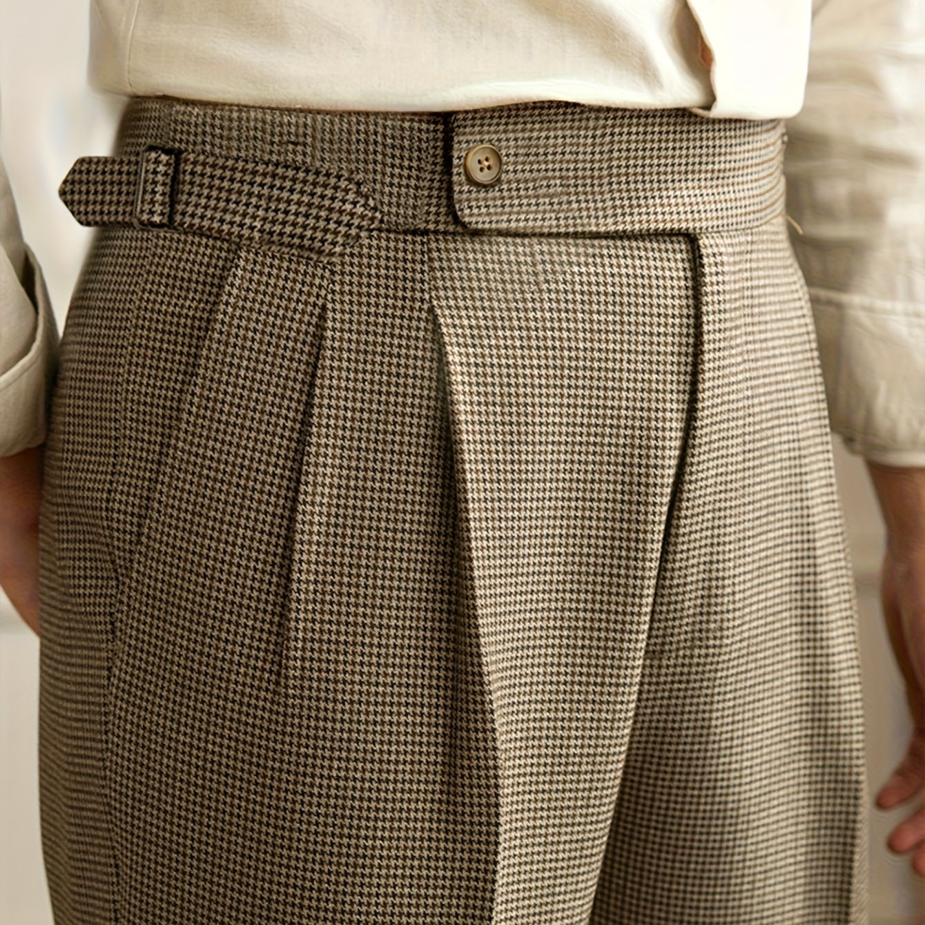 Lencensa - Pantalon Homme Formel Décontracté Bureau