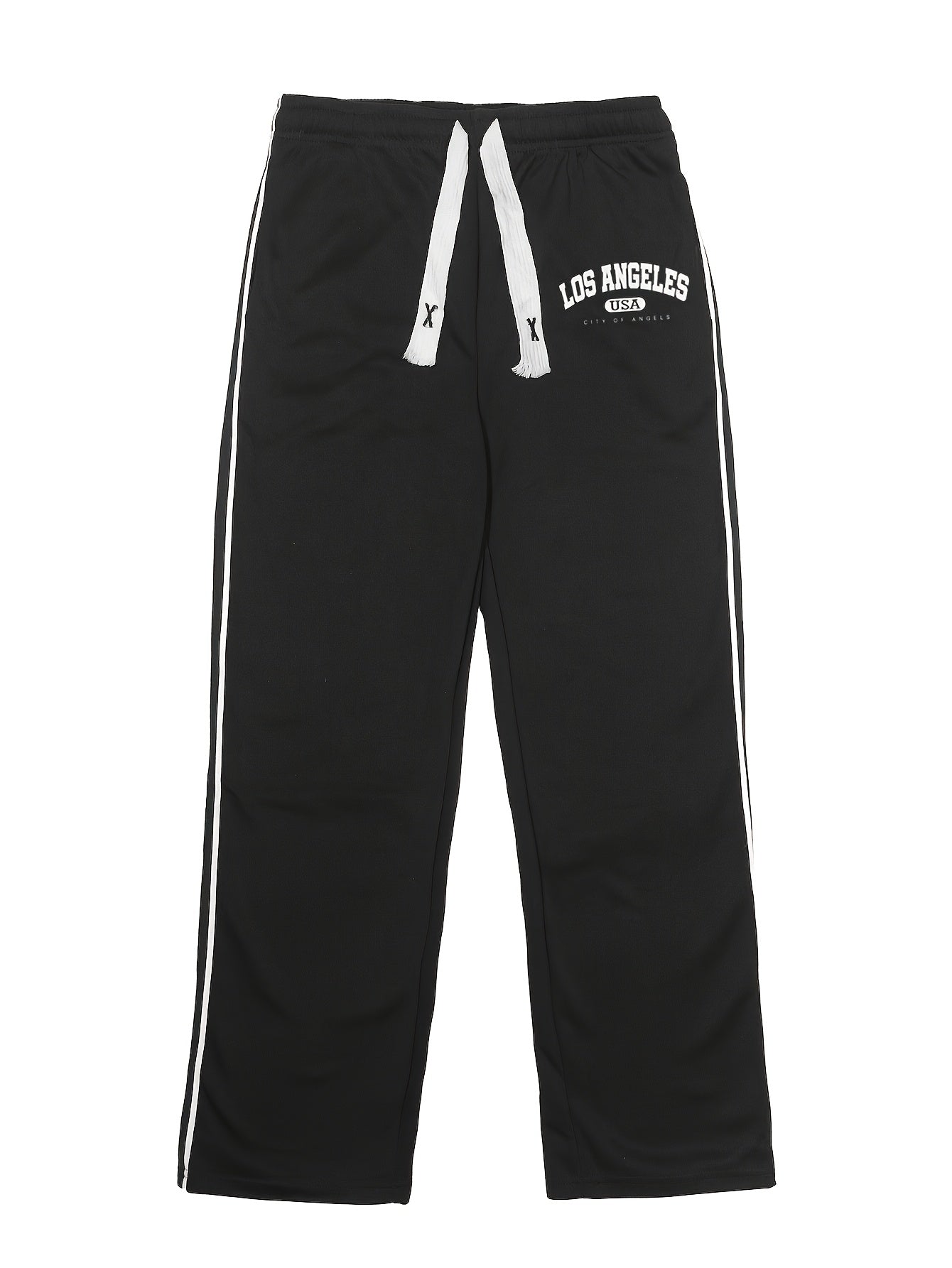 Lencensa - Jogging Homme Los Angeles Taille Élastique
