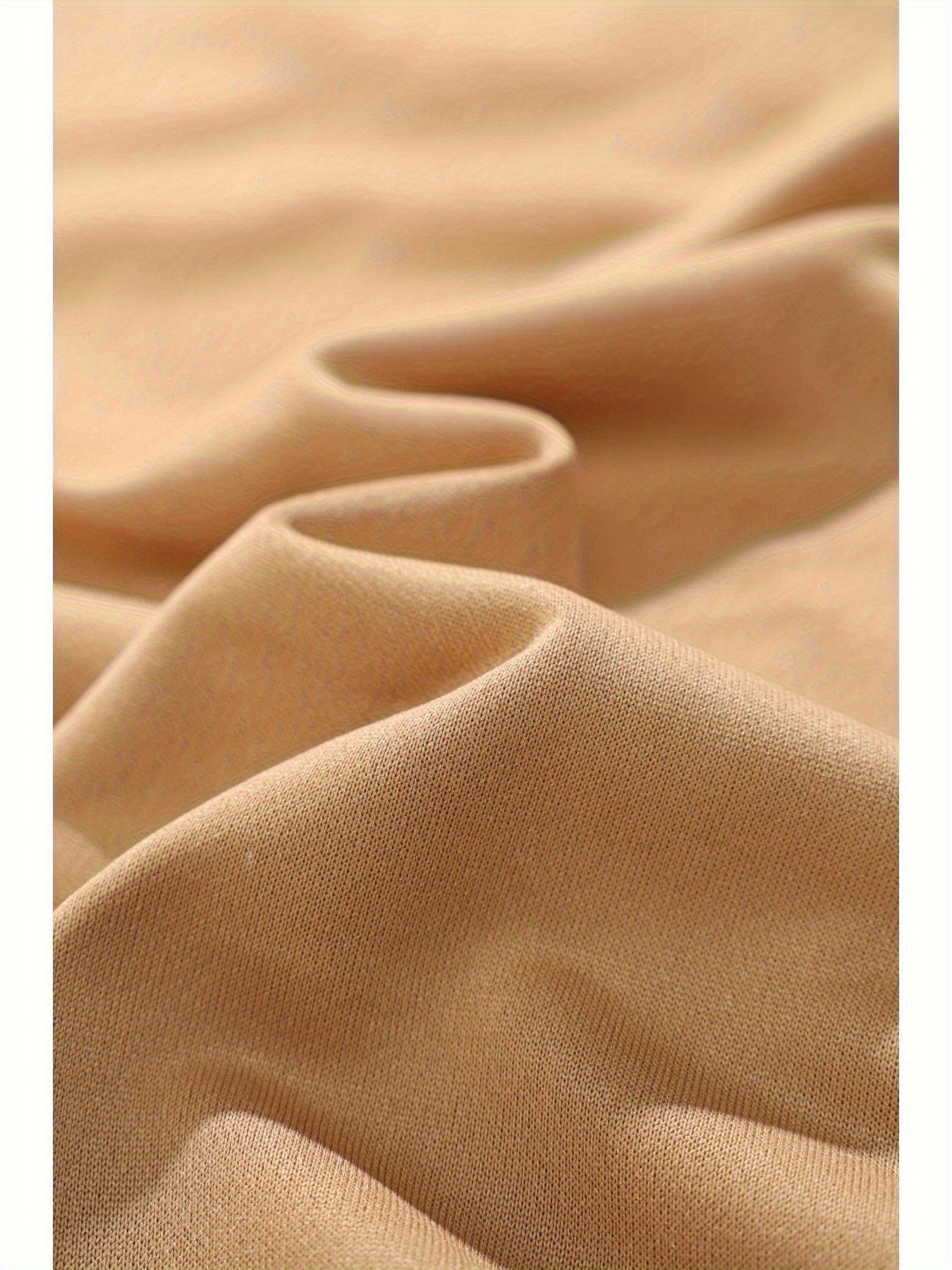 Lencensa - Jogging Homme Coupe Large Tricot Beige