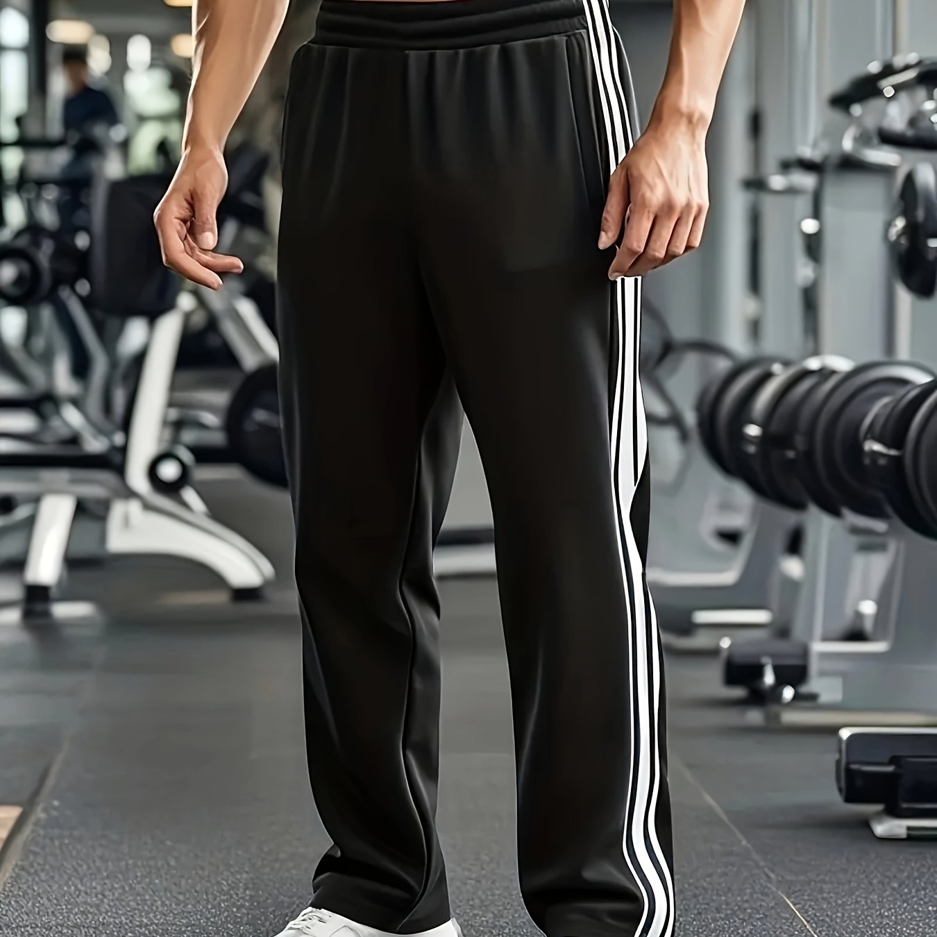 Lencensa - Pantalon Homme Décontracté Cordon Quatre Saisons