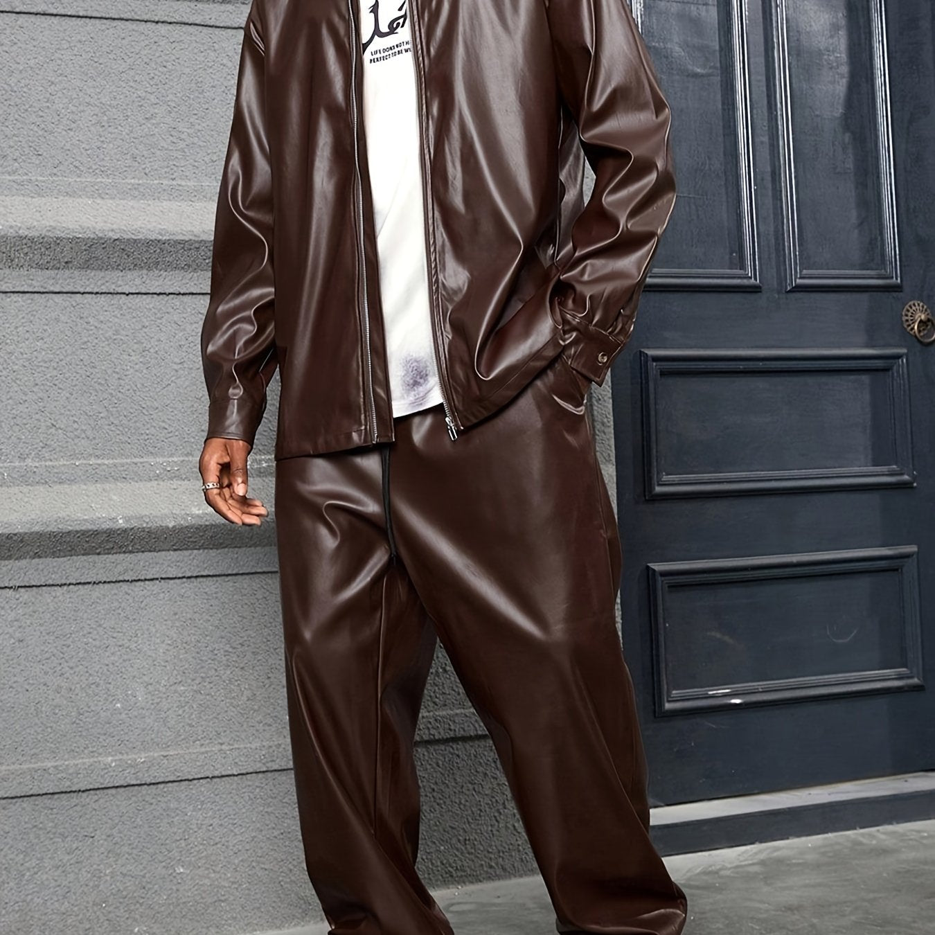 Lencensa - Veste Vintage Homme Décontractée