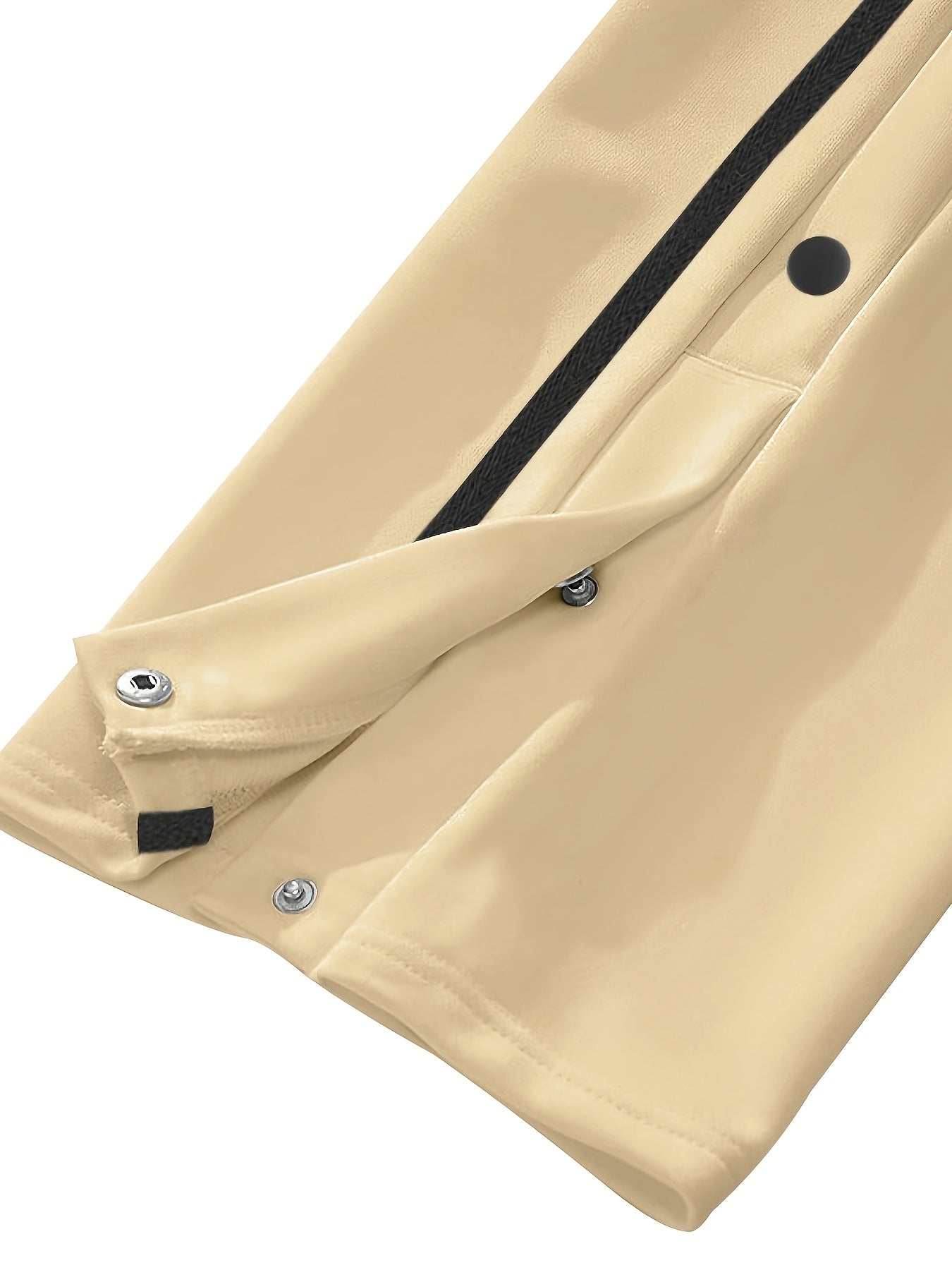 Jogging Bleu Royal Lencensa - Bandes Blanches Détails Boutons Homme