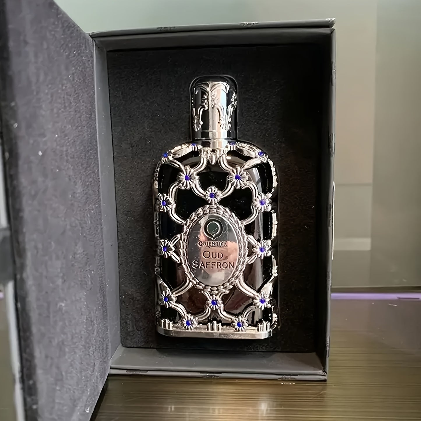 Parfum Orientica Amber Noir De Longue Durée Eau De Parfum Royal Amber Pour Hommes Et Femmes Portable Pour Bureau Fête Pique-Nique Cadeau Romantique De Noël Cadeau d'Halloween