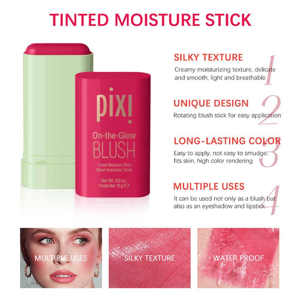 Pixi maquillage bâton multi-usages solide Blush bâton crème durable haute couleur imperméable maquillage pinceaux mat Contour maquillage