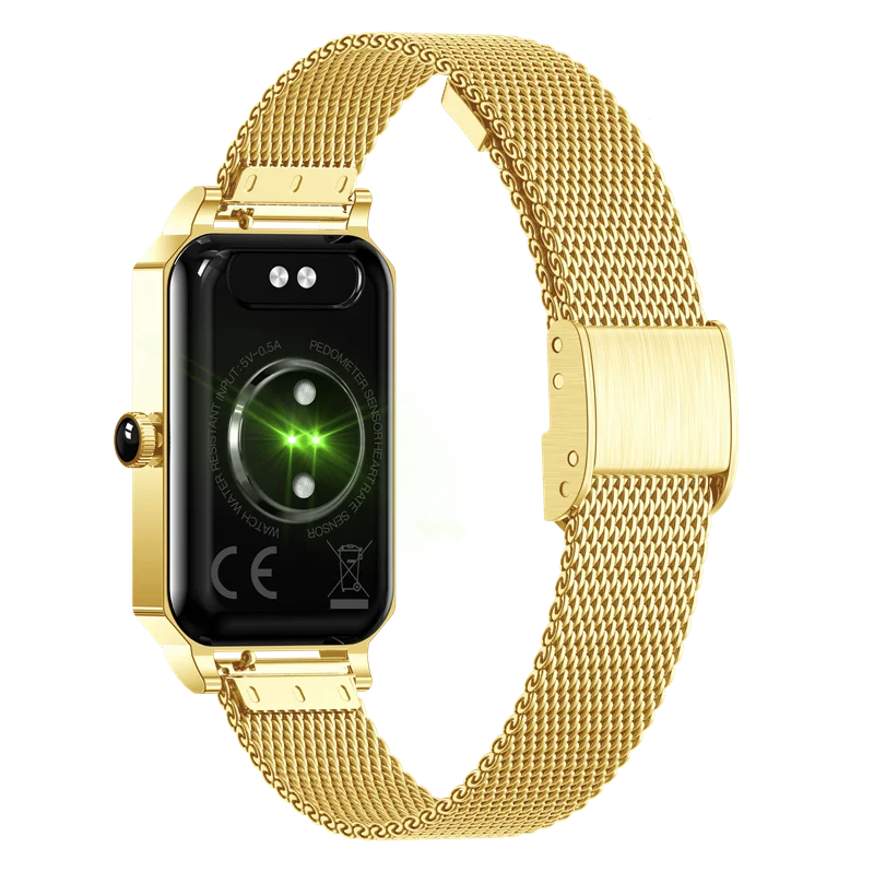 VALDUS 2025 Luxury Stainless Steel Fashion Smart Watch IP68 Waterproof BT Call Montre Connect Montre Femme Reloj NX2