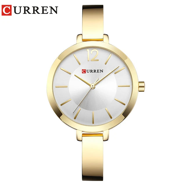 CURREN 9012 Women Watch Top Brand Casual Fashion Lady WristWatch Clock Relogio Feminino Montre Femme Luxury Women Quartz Watch