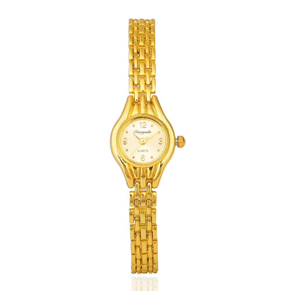 Simple élégant petites montres pour femmes marque de luxe montres en or pour femmes dames montres à Quartz pour les filles montre femme