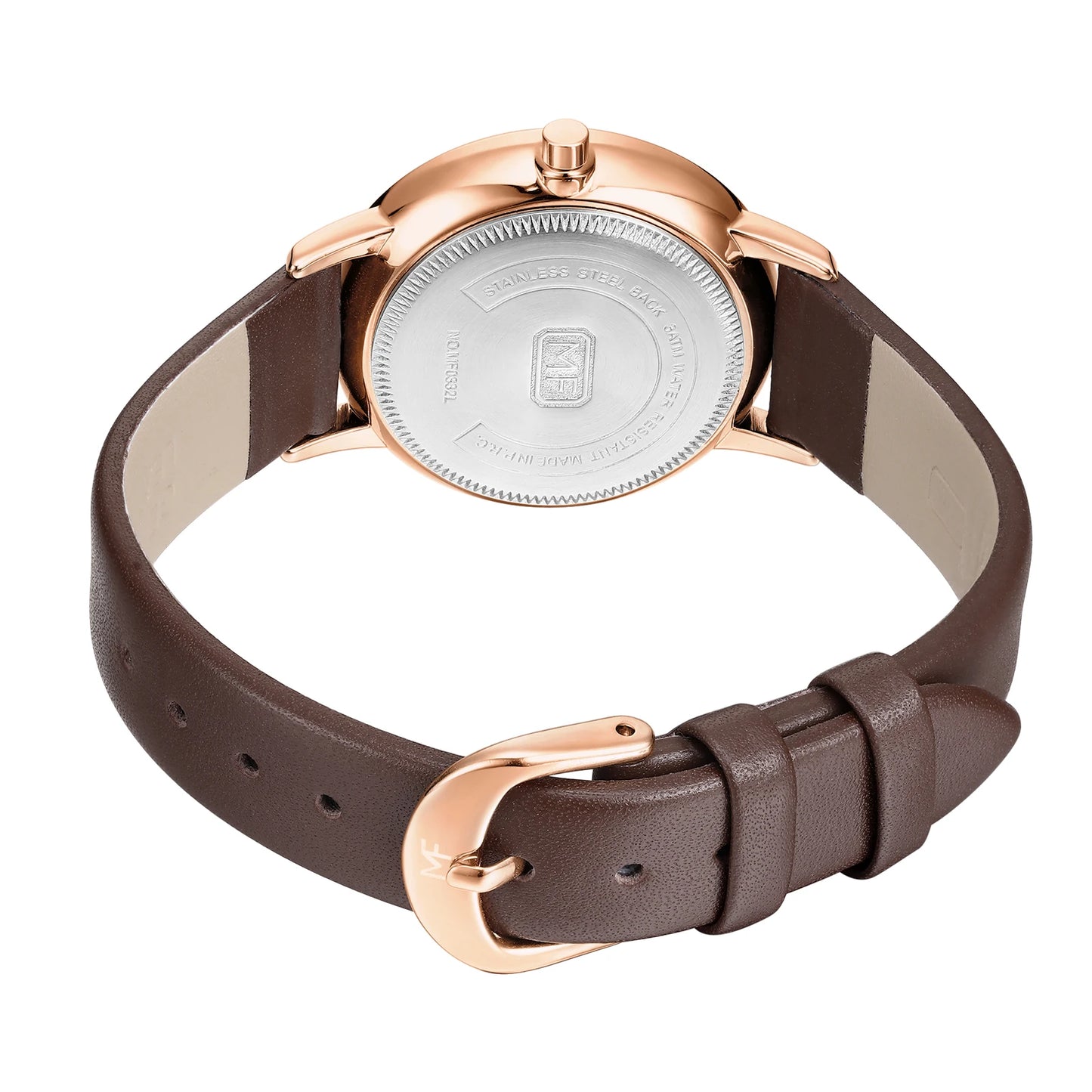 Montre Femme MINI FOCUS MF0332L Casual Women Wrist Watches Wholesale Simple Design Genuine Leather Strap Female Quartz Watch