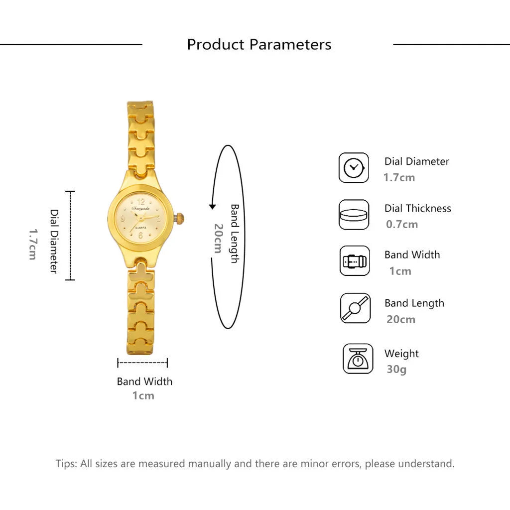 Simple élégant petites montres pour femmes marque de luxe montres en or pour femmes dames montres à Quartz pour les filles montre femme