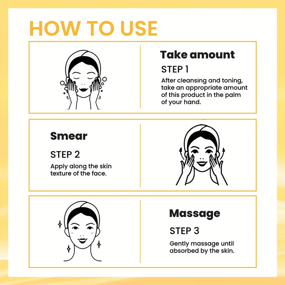 SUYARUN Botax Sérum Traitement du visage anti-âge, réducteur de rides et crème raffermissante pour la peau, soin du visage à absorption rapide.