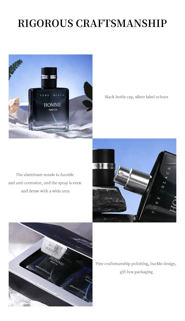 Glamour hommes parfum ensemble Cologne dухи parfum Spray parfums hombres Originales durable phéromone parfum Parfums Homme