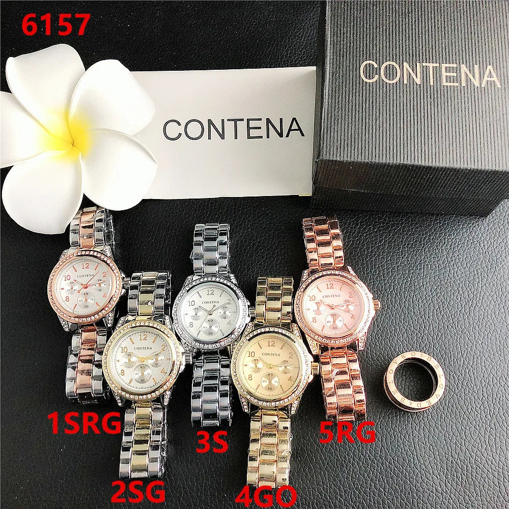 Montre pour femme Top marque de luxe en acier inoxydable strass Quartz montre-bracelet pour femmes mode robe dames horloge montre femme