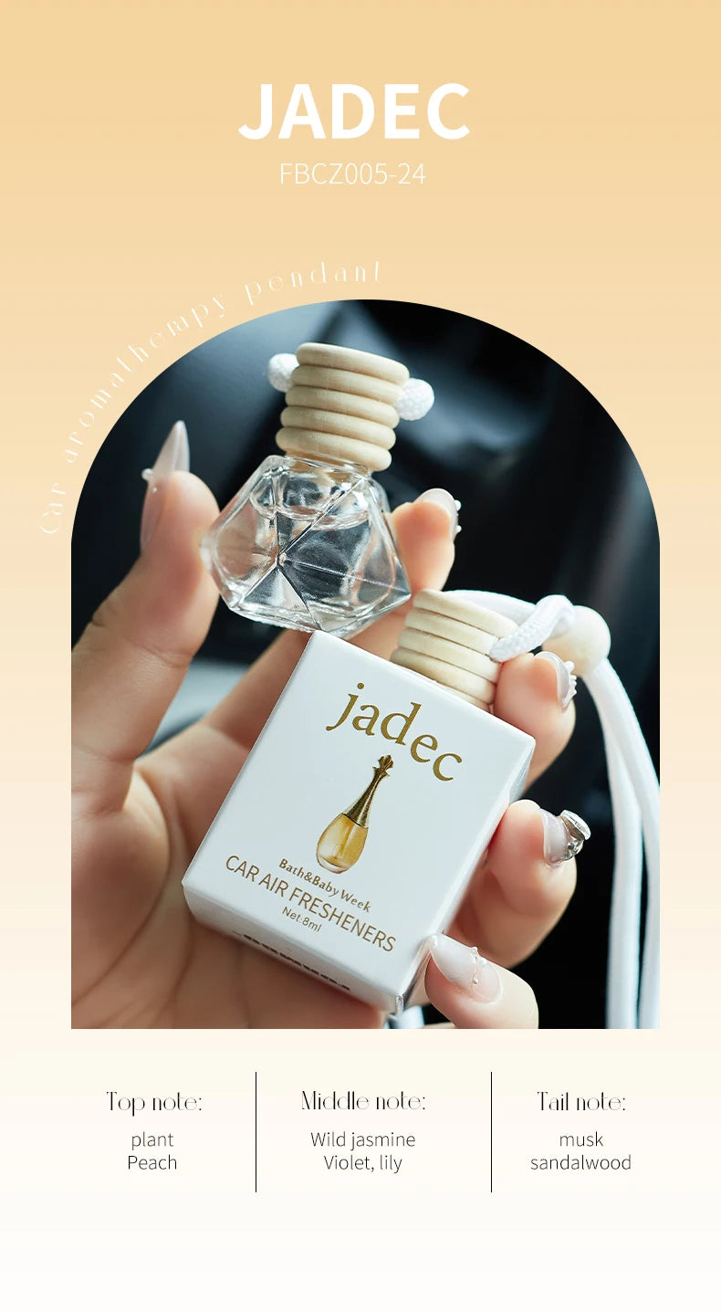 Parfum Parfum de voiture, un parfum de voiture utilisé pour les accessoires d'intérieur de voiture, un désodorisant de voiture à long terme, garde charmante et fraîche