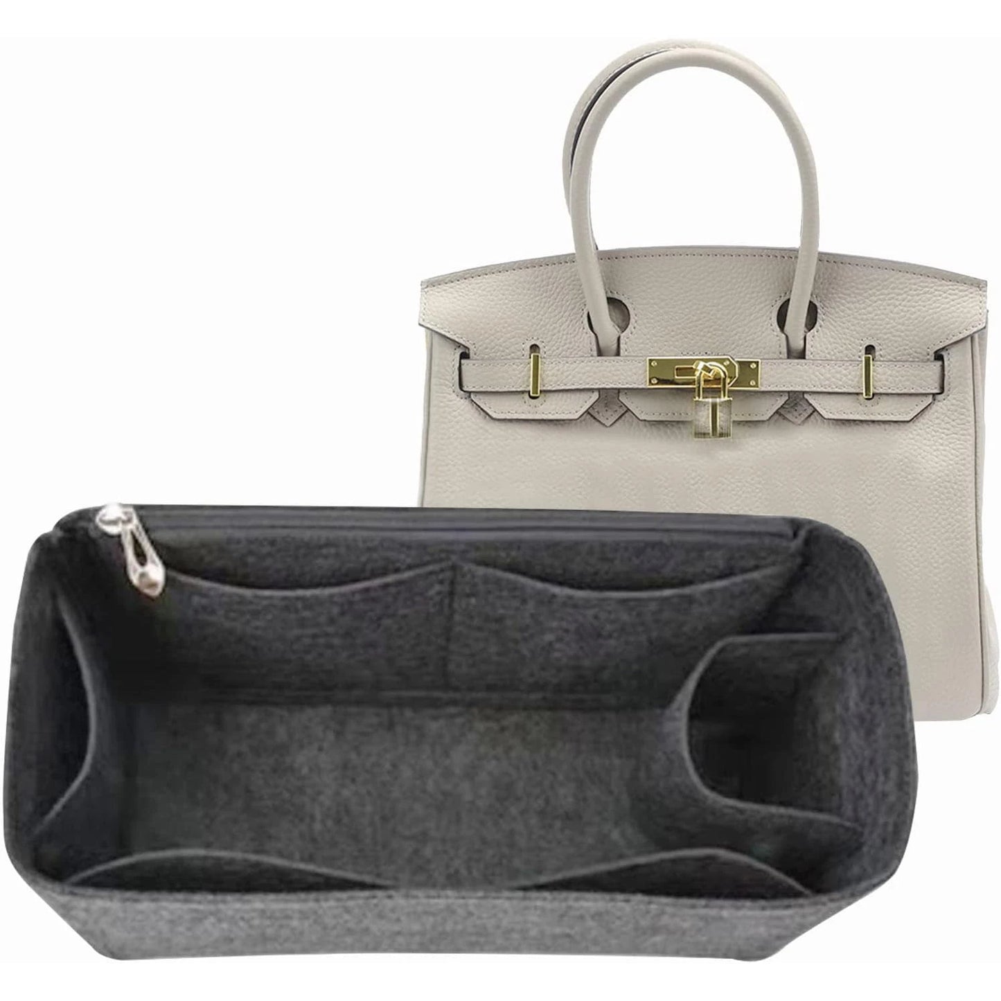 Insert organisateur de sac à main pour birkin 35 organisateur de sac insert de sac fourre-tout