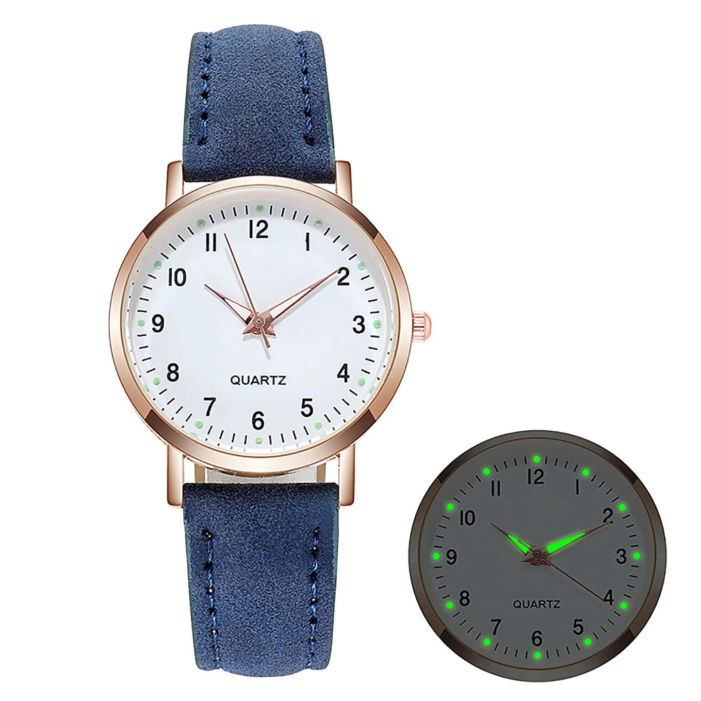 Reloj Mujer montre de mode pour femmes ceinture en cuir montres dames de luxe analogique Quartz lumineux montre-bracelet horloge Relogio Feminino