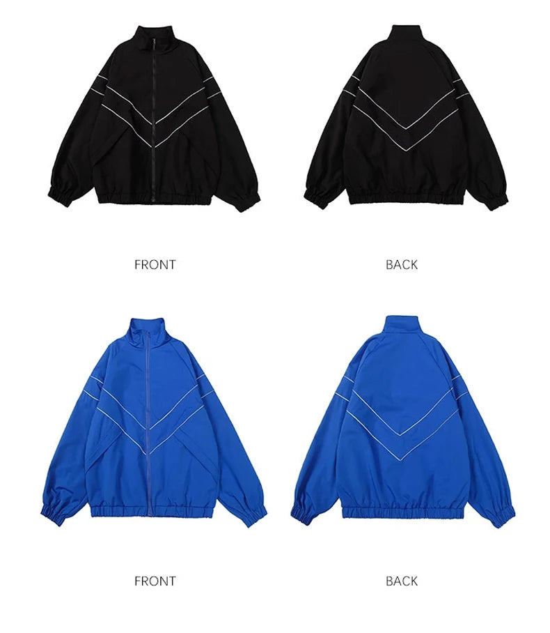 Veste Varsity Premium Lencensa - Hip Hop Patchwork Unisexe - Qualité Exceptionnelle
