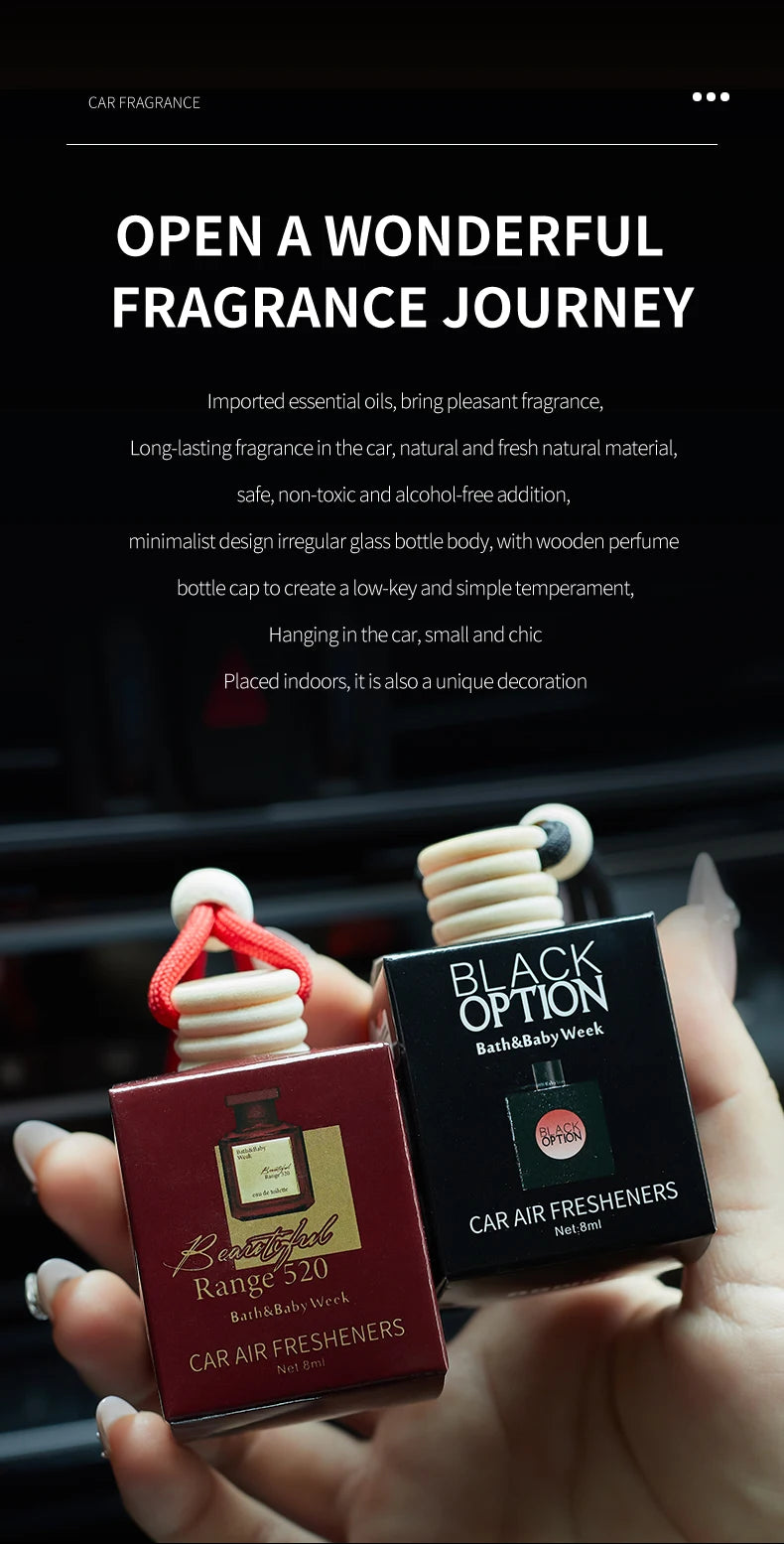 Parfum Parfum de voiture, un parfum de voiture utilisé pour les accessoires d'intérieur de voiture, un désodorisant de voiture à long terme, garde charmante et fraîche