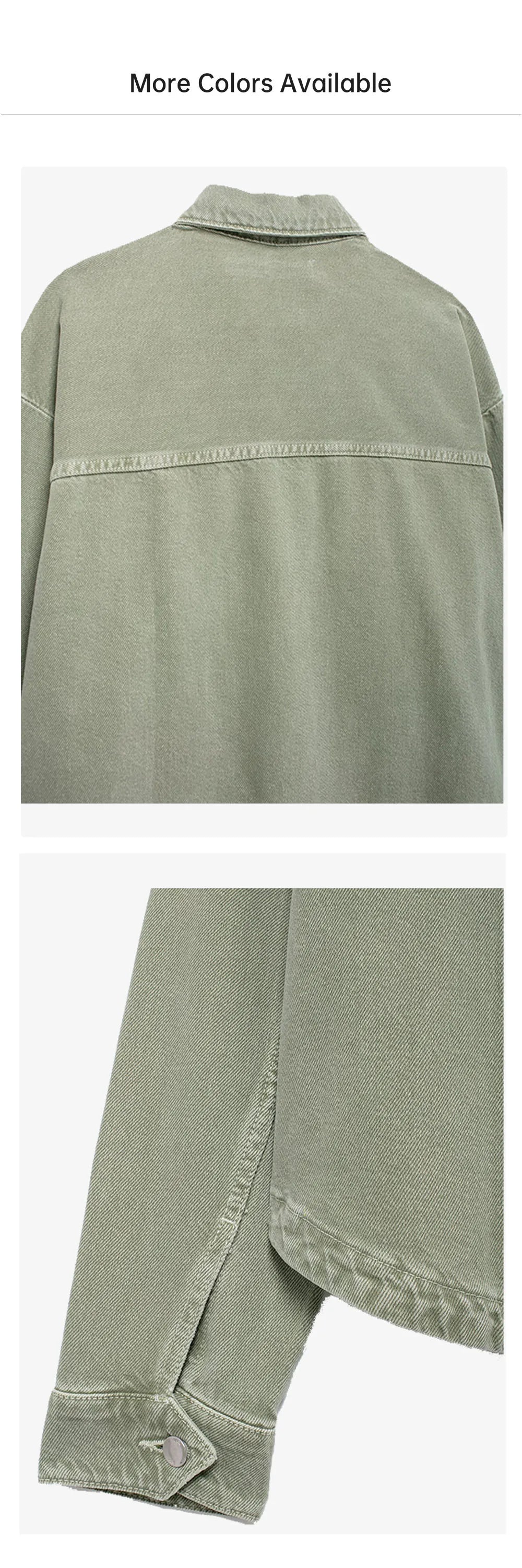 Veste Denim Premium Lencensa - Manteau Femme Haute Qualité Automne 2024