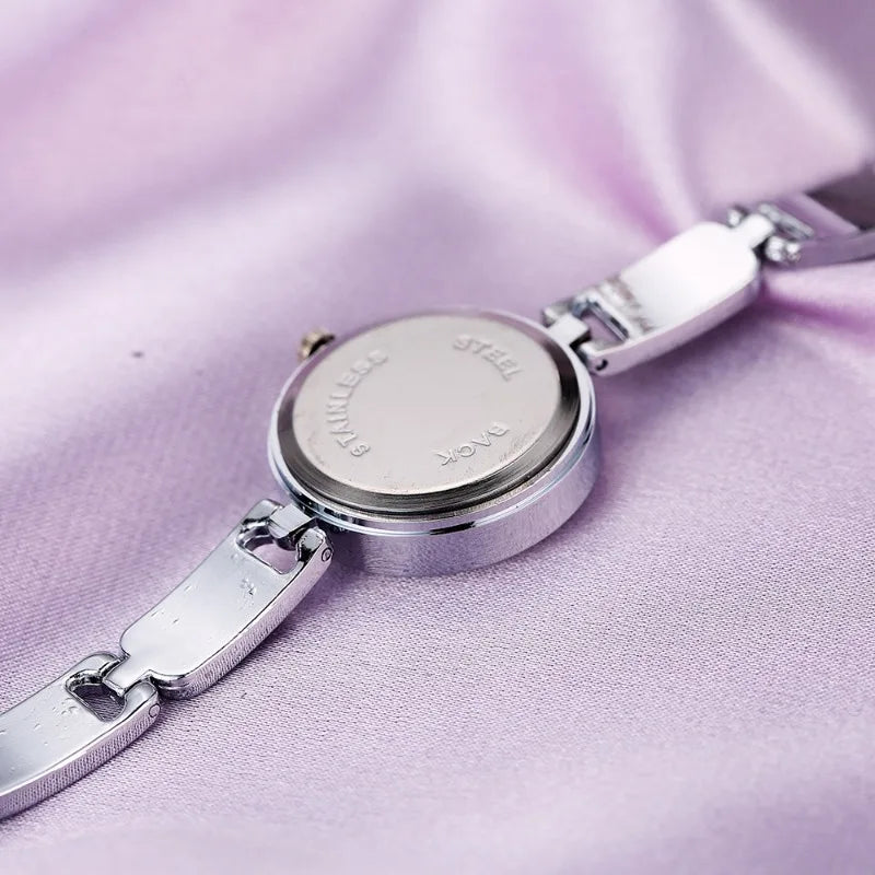 Femme montres nouveau Rose argent dames Bracelet Montre à Quartz dames robe montres Relogios Feminino Reloj Mujer Montre Femme