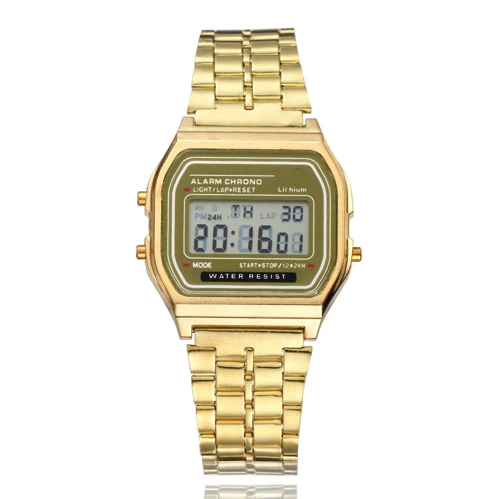 Nouvelles montres numériques pour hommes sport Bracelet étanche horloge or électronique montre-Bracelet LED femmes décontracté Montre Homme Relogio