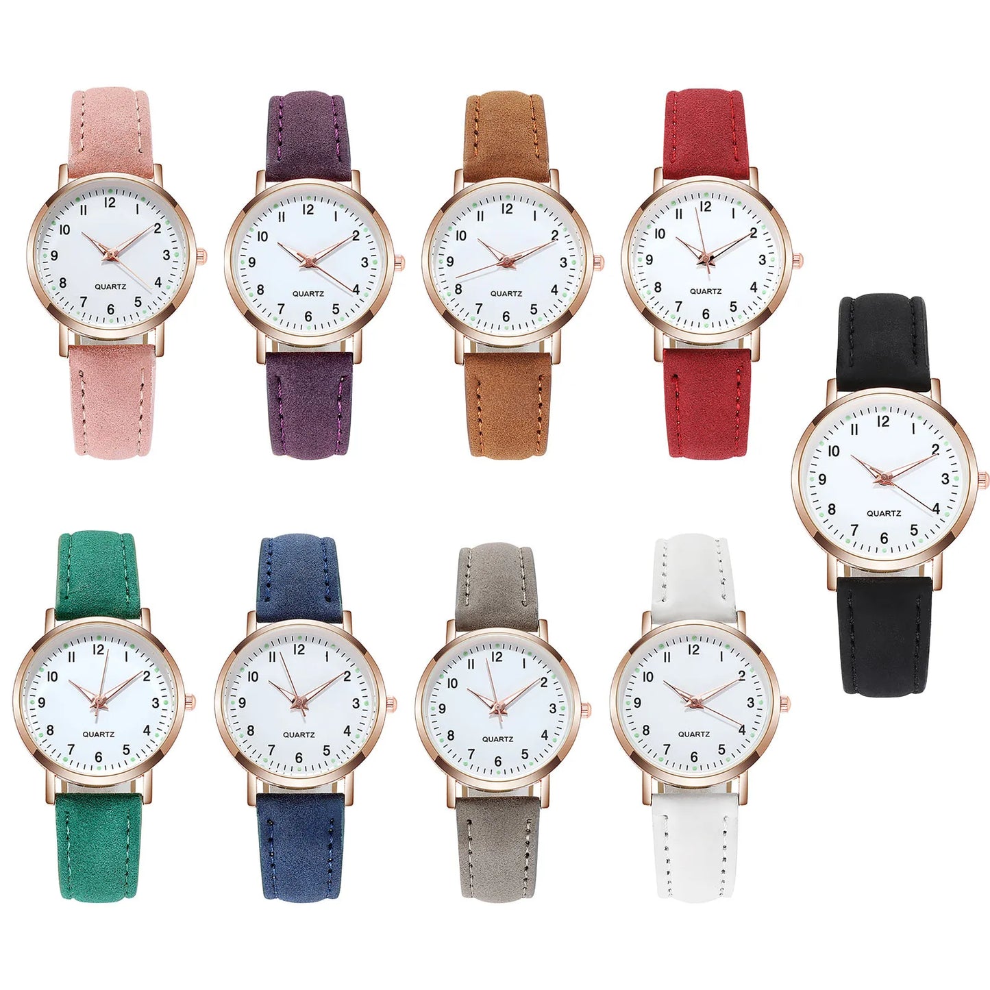 Reloj Mujer montre de mode pour femmes ceinture en cuir montres dames de luxe analogique Quartz lumineux montre-bracelet horloge Relogio Feminino