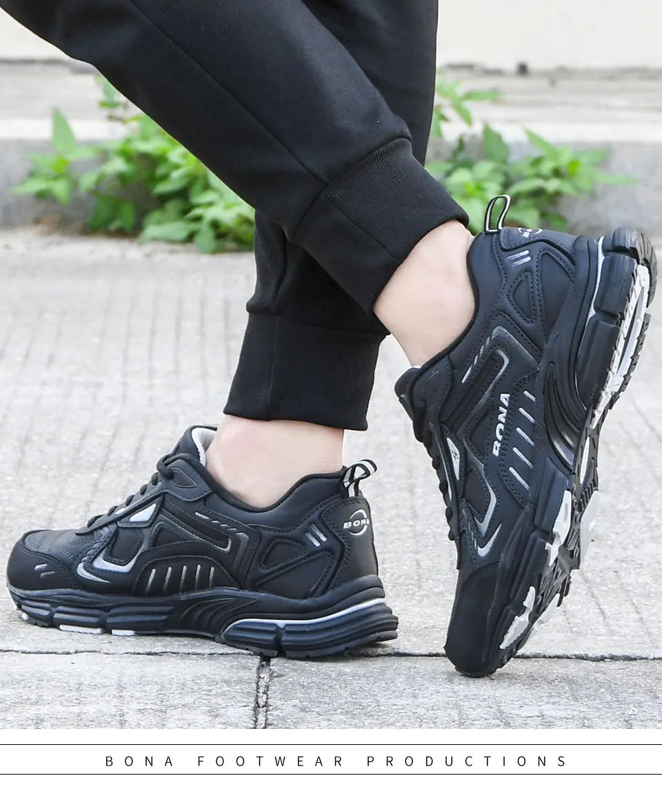 Lencensa - Chaussures Jogging Homme Premium | Baskets Sport Outdoor de Qualité Supérieure
