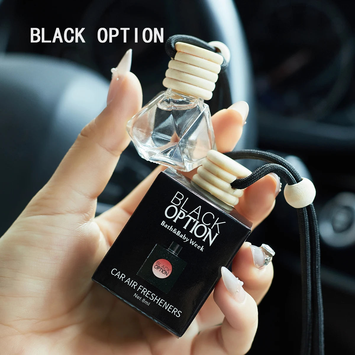 Parfum Parfum de voiture, un parfum de voiture utilisé pour les accessoires d'intérieur de voiture, un désodorisant de voiture à long terme, garde charmante et fraîche
