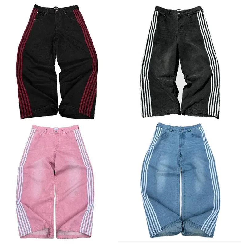 Jean Baggy Premium Lencensa Y2K - Denim Haute Qualité Unisexe Streetwear