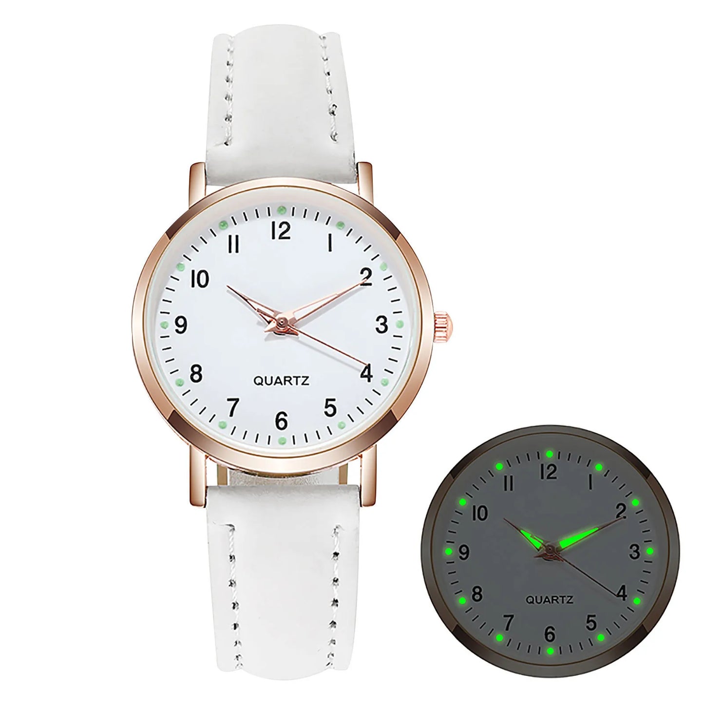 Reloj Mujer montre de mode pour femmes ceinture en cuir montres dames de luxe analogique Quartz lumineux montre-bracelet horloge Relogio Feminino