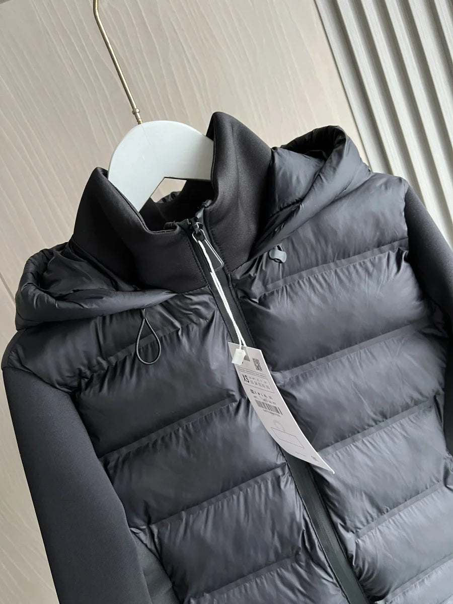 Doudoune Femme Légère - Manteau Sport Hiver avec Fermeture Éclair