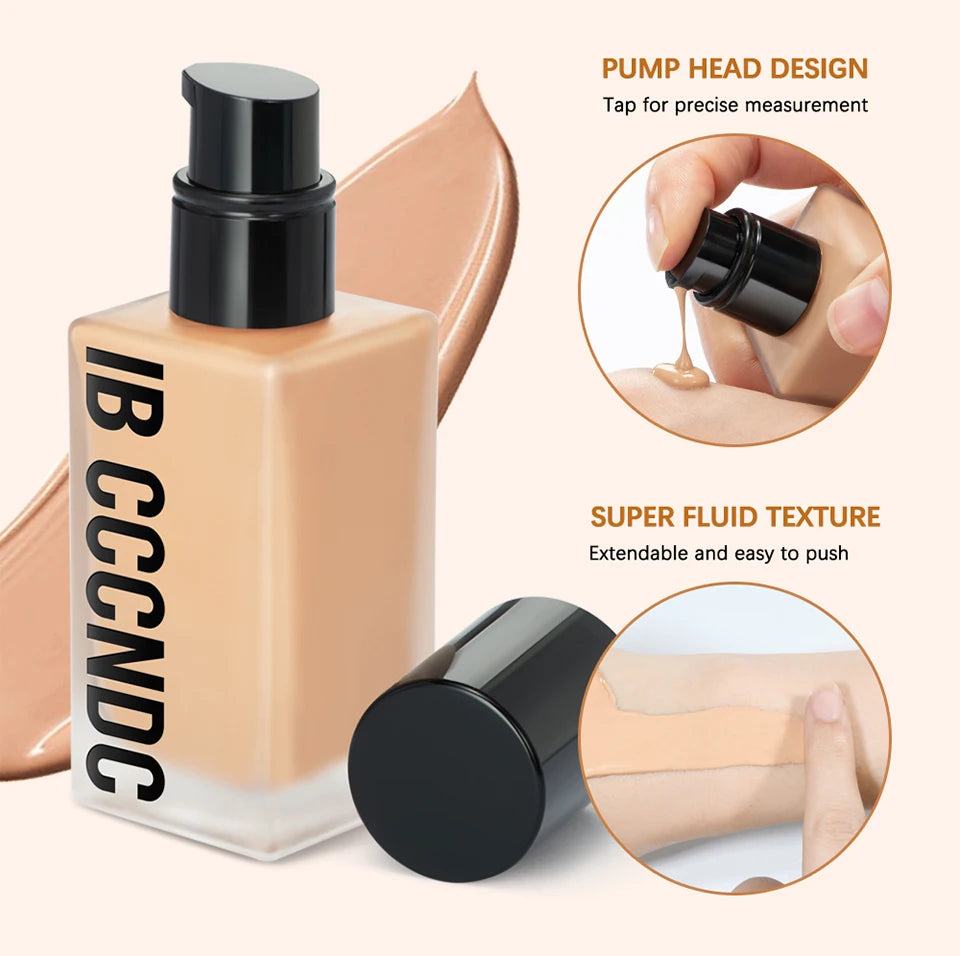 Crème de fond de teint pour le visage, haute couverture, fond de teint, imperméable, Base de maquillage coréenne, brume cosmétique Cc Bb
