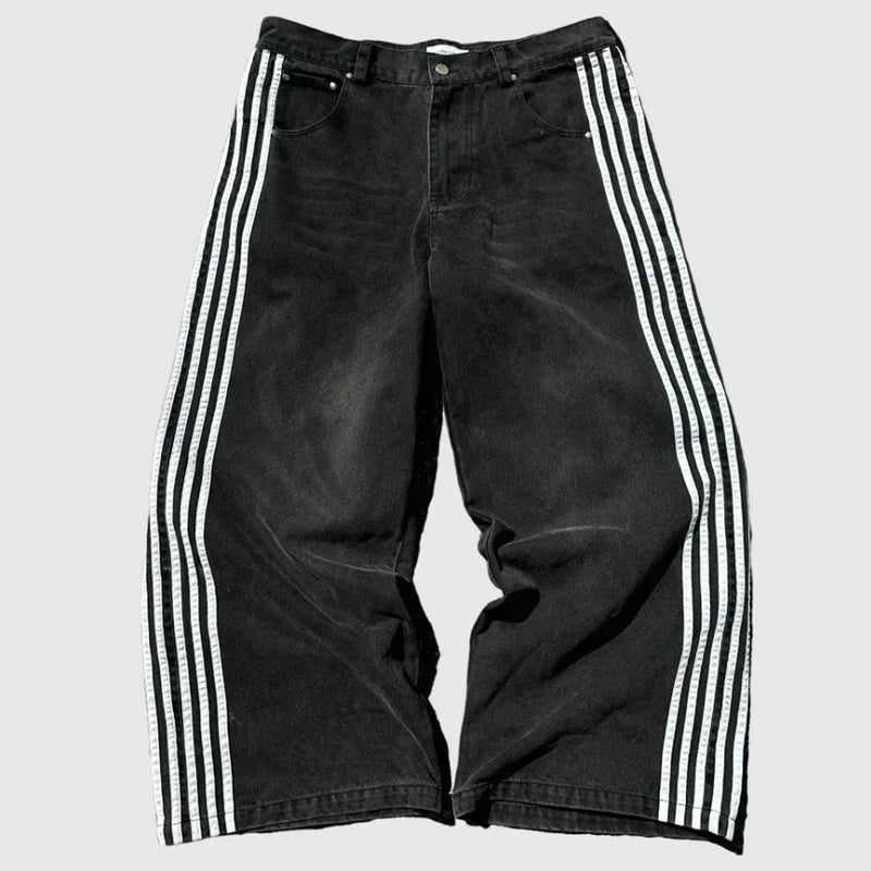 Jean Baggy Premium Lencensa Y2K - Denim Haute Qualité Unisexe Streetwear