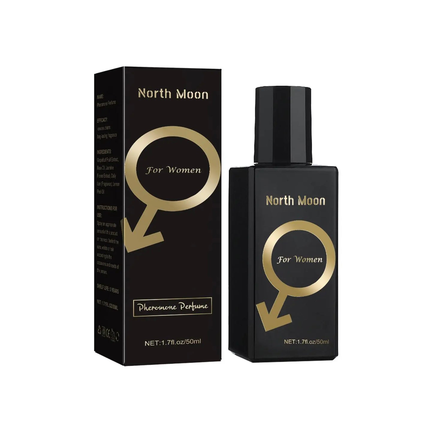 Sexuellement de phéromone séduisant pour hommes et femmes, parfum charmant pour attirer les femmes, parfum flirtant pour les rencontres, spray corporel longue durée, 90ml