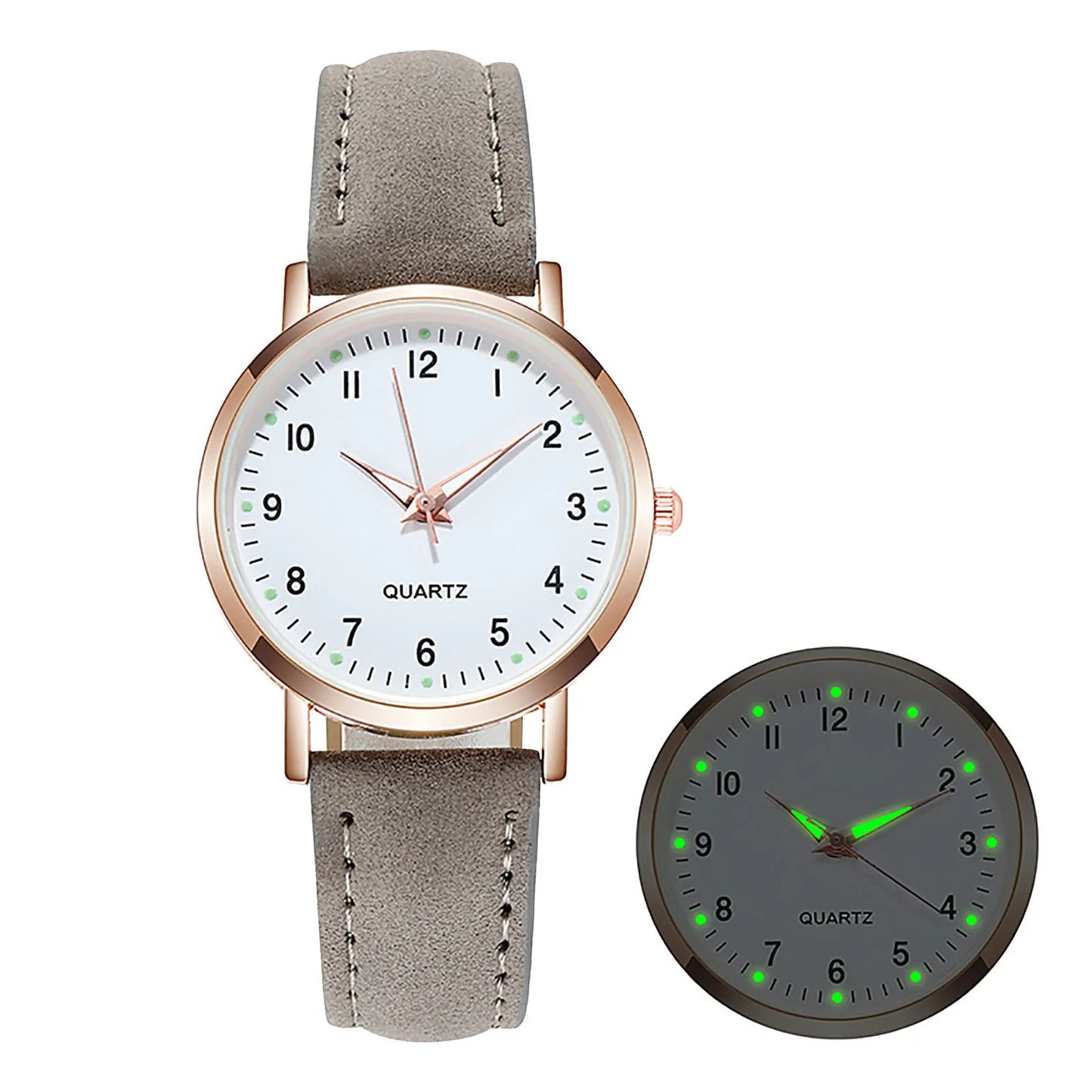 Reloj Mujer montre de mode pour femmes ceinture en cuir montres dames de luxe analogique Quartz lumineux montre-bracelet horloge Relogio Feminino