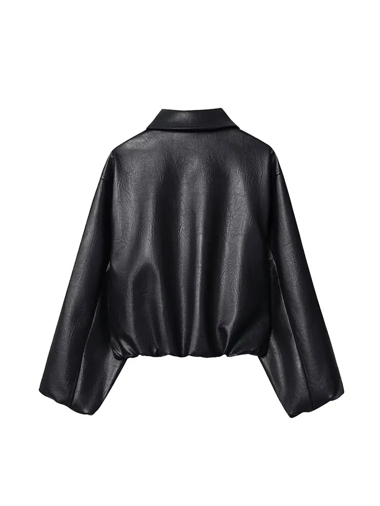 Veste Rétro Premium Lencensa Femme - Blazer Haute Qualité Revers Automne 2025