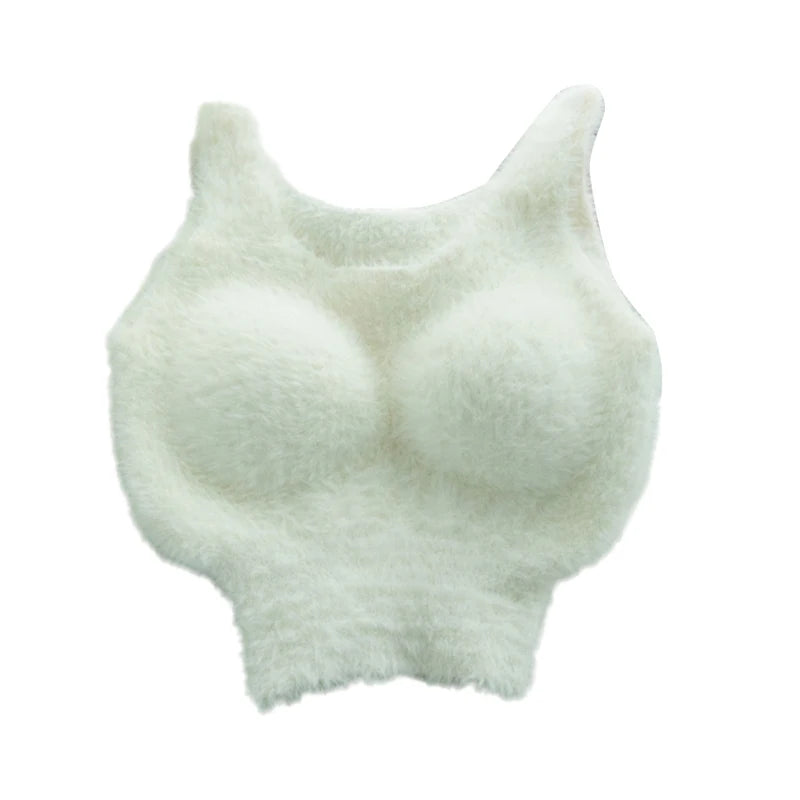 Débardeur Femme Thermique - Laine Peluche Chaud - Lencensa