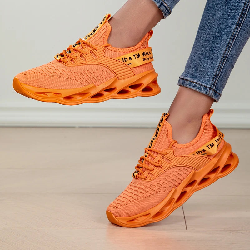 Femmes chaussures de Sport mode plate-forme baskets dames printemps hiver chaussures plates chaussures de course pour femme grande taille 43