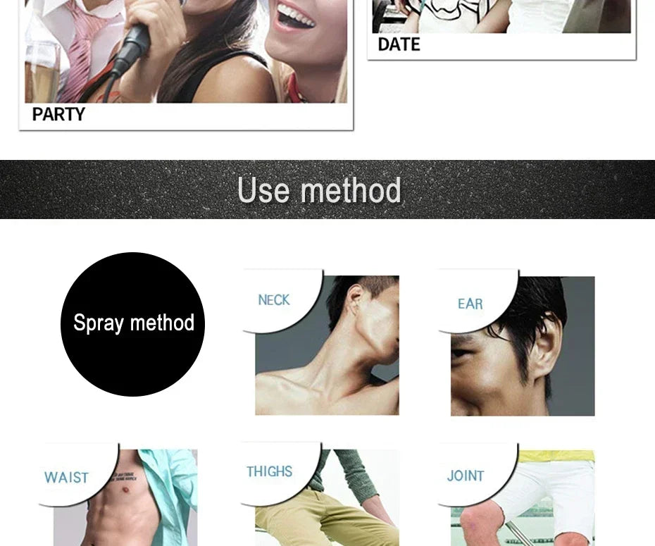 Sexuellement de gentleman pour homme, auto-décodeur, Cologne, atomiseur, frais, tentation, parfum masculin, offre spéciale