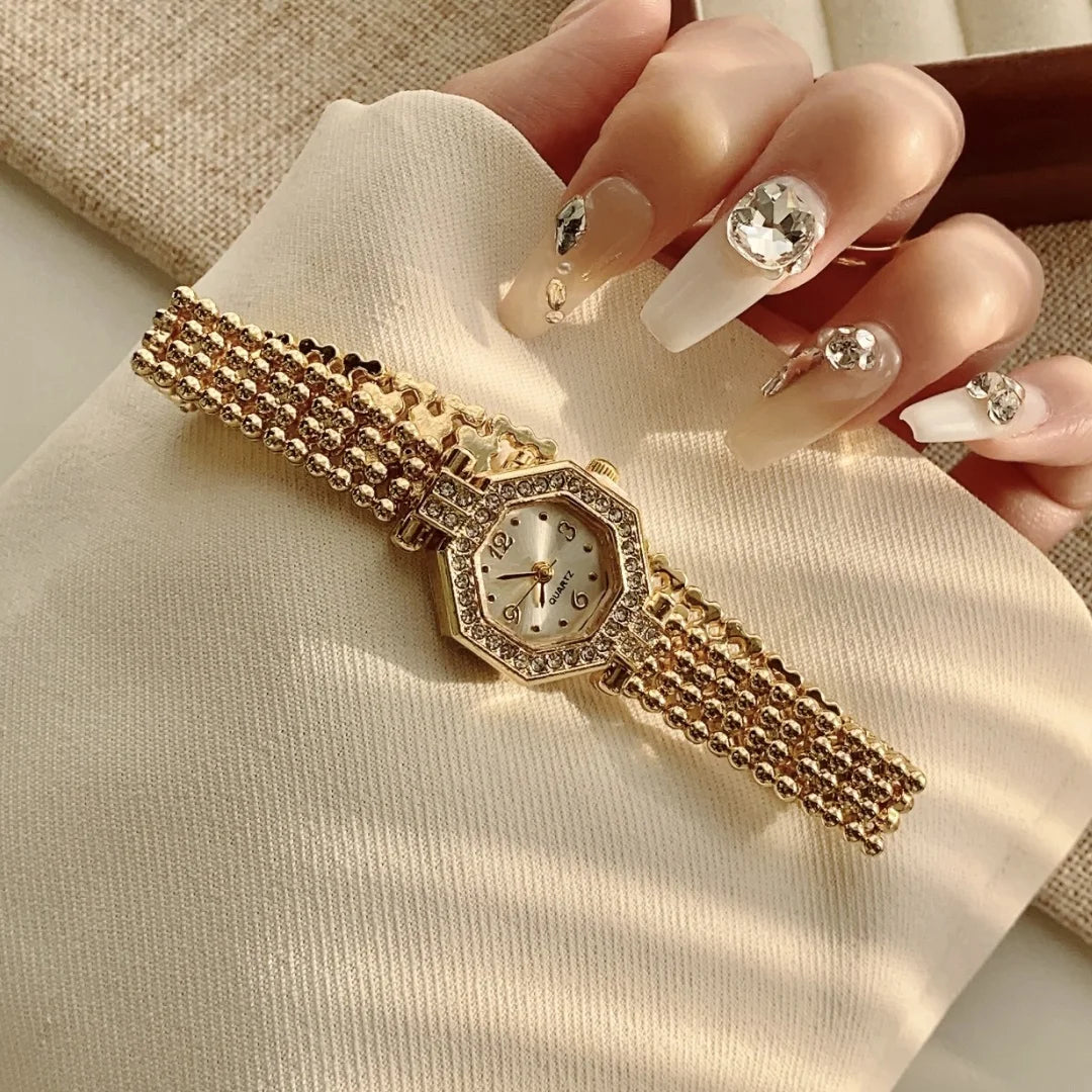 Femmes montres Top marque de luxe montres dames mode or Bracelet montre femme élégante horloge femmes montre femme