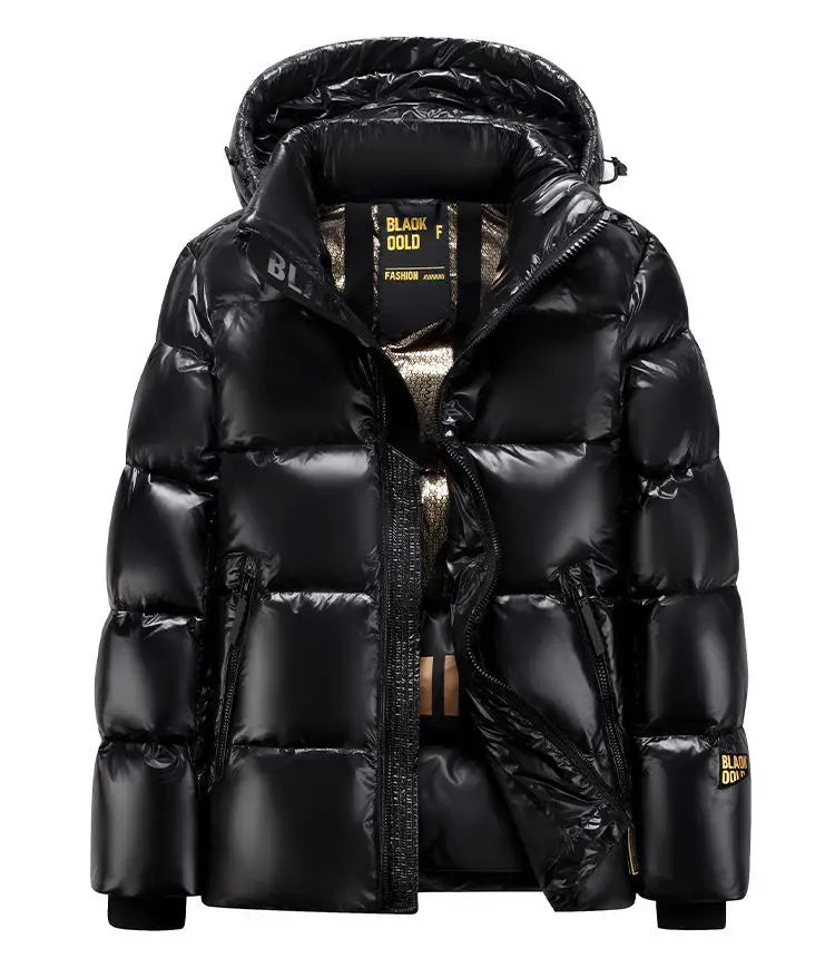 Doudoune Premium Lencensa - Duvet Canard Capuche Unisexe - Qualité Exceptionnelle Luxe Imperméable
