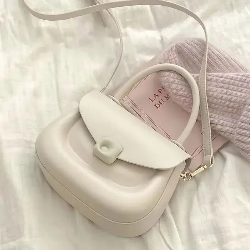 Sac à bandoulière exquis Shopper Sac Femme Portable léger Bolsos Mujer sacs à bandoulière pour Femme nouveau doux solide Bolso