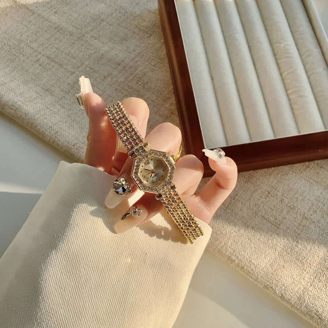 Femmes montres Top marque de luxe montres dames mode or Bracelet montre femme élégante horloge femmes montre femme