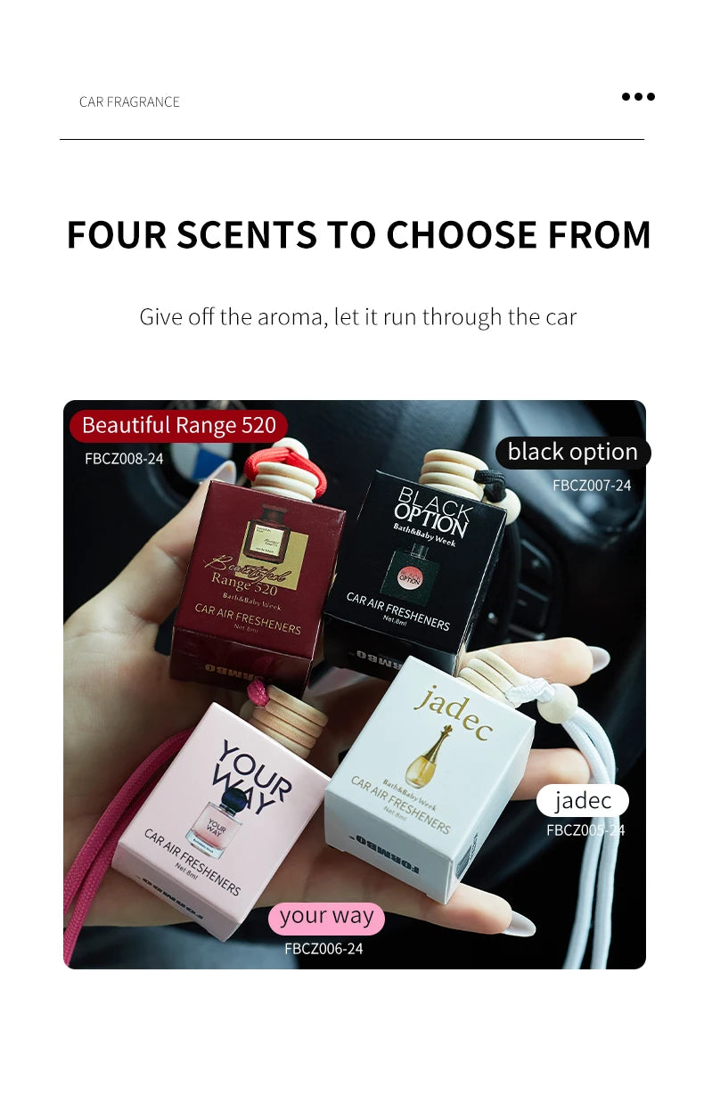 Parfum Parfum de voiture, un parfum de voiture utilisé pour les accessoires d'intérieur de voiture, un désodorisant de voiture à long terme, garde charmante et fraîche