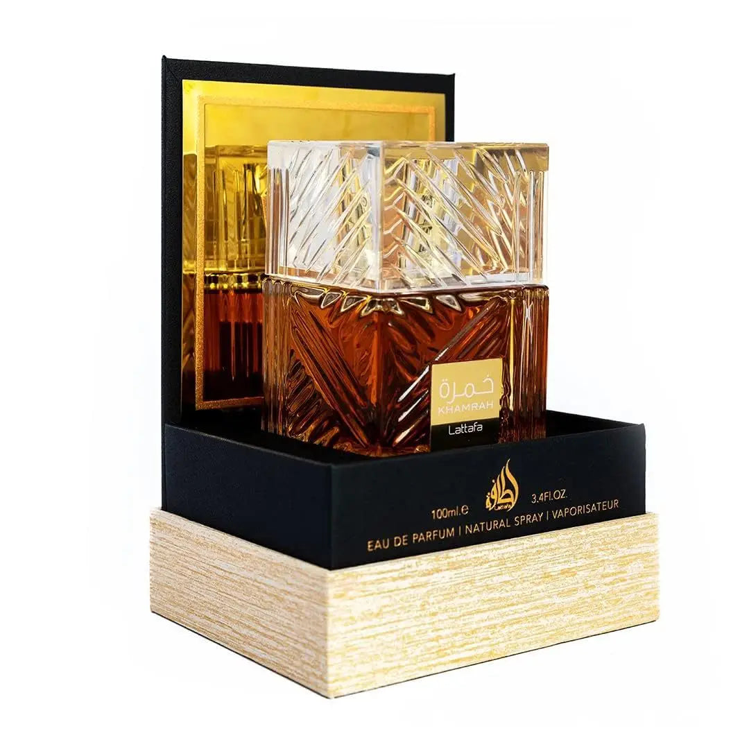 Lattafa Khamrah Qahwa 100ml - Parfum Oriental Arabe Unisexe - Lencensa