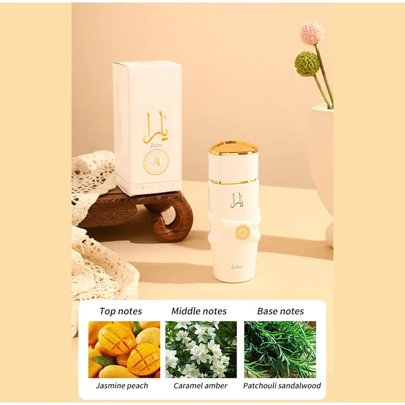 Parfum arabe De luxe, Spray Eau De Parfum unisexe, fleurs, Fruits Notes, parfum pour femmes, parfum épicé de Gourmand Oriental, brume corporelle au moyeu
